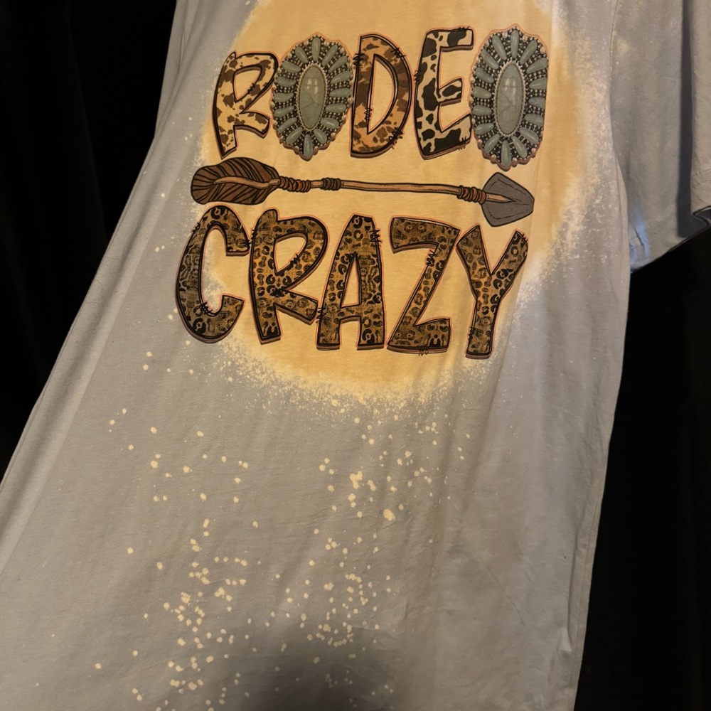 ✨ Bella + Canvas Rodeo Crazy Graphic Tee | Size L ✨ - Picture 7 of 7